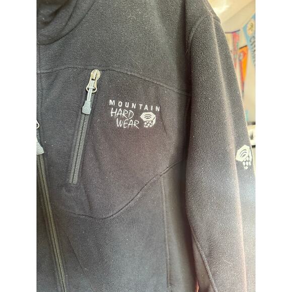 Mountain Hardwear black Sherpa lined fleece full zip jacket size medium - Picture 8 of 8